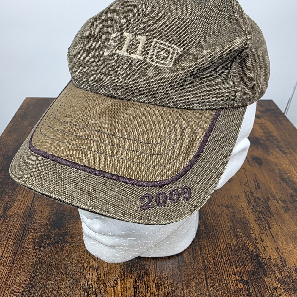 5.11‎ Tactical One Size Adjustable Back Hat Cap Olive Drab Green Military EUC
